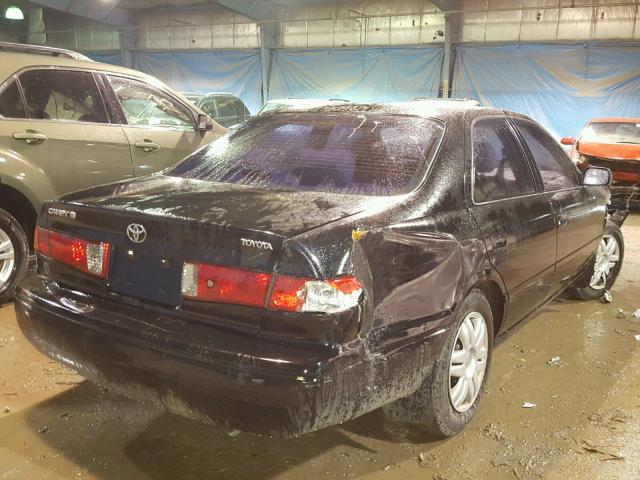 4T1BG22K5YU996006 - 2000 TOYOTA CAMRY CE BLACK photo 4