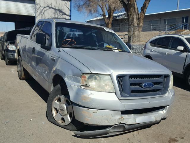 1FTRX12W74NB11826 - 2004 FORD F150 SILVER photo 1