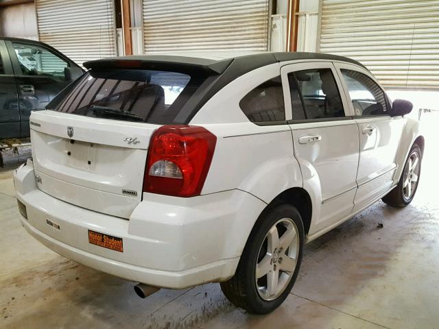 1B3HE78K87D289166 - 2007 DODGE CALIBER R/ WHITE photo 4