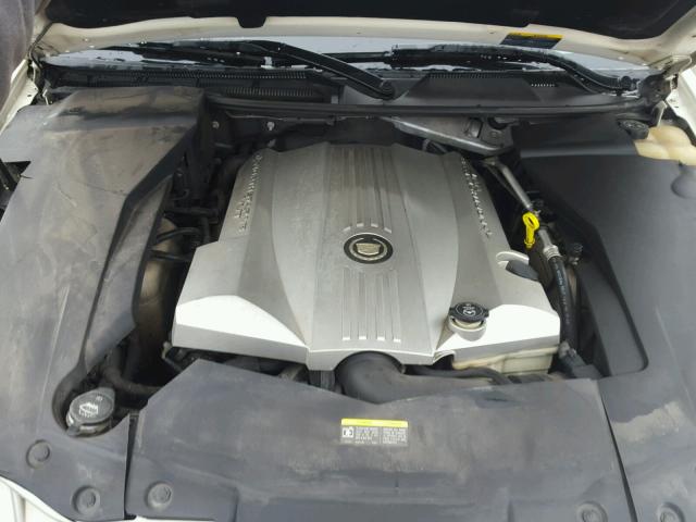 1G6DC67A150156312 - 2005 CADILLAC STS WHITE photo 7