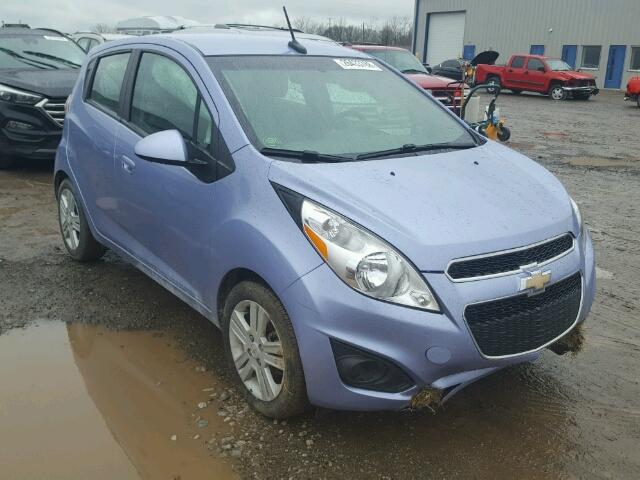 KL8CA6S91EC568006 - 2014 CHEVROLET SPARK LS PURPLE photo 1