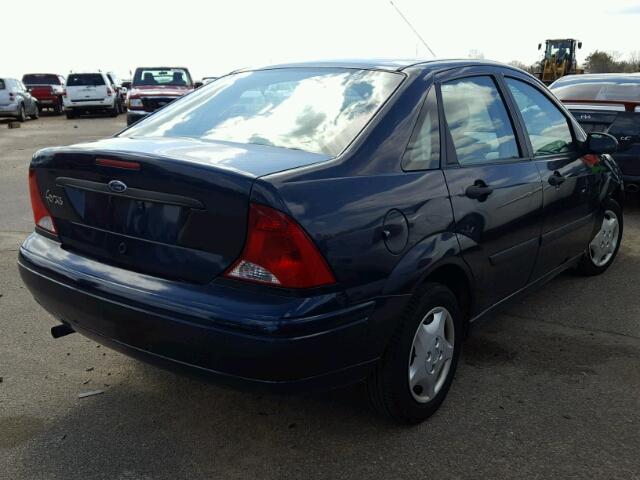 1FAFP33P13W103029 - 2003 FORD FOCUS LX BLUE photo 4