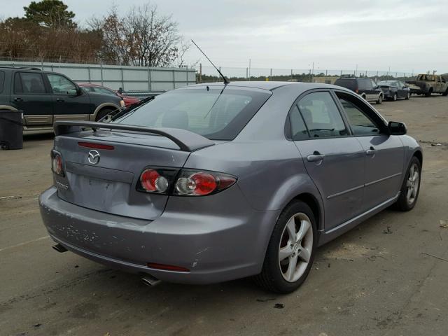 1YVHP84C175M55335 - 2007 MAZDA 6 I GRAY photo 4