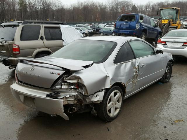 19UYA41653A000327 - 2003 ACURA 3.2CL TYPE SILVER photo 4