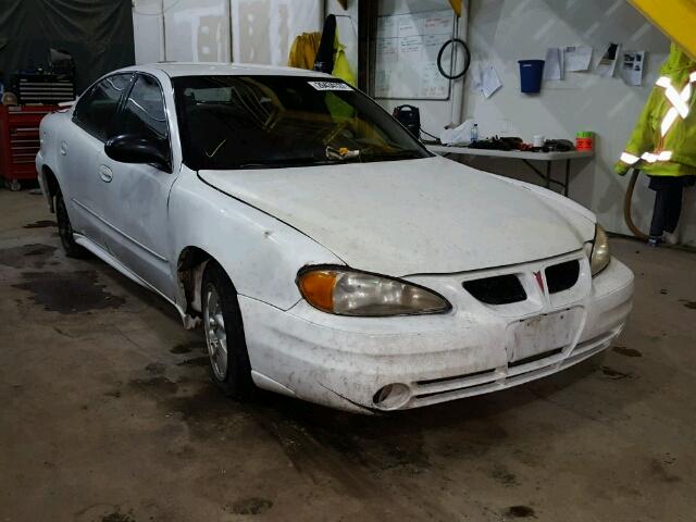 1G2NF52E94C134198 - 2004 PONTIAC GRAND AM S WHITE photo 1