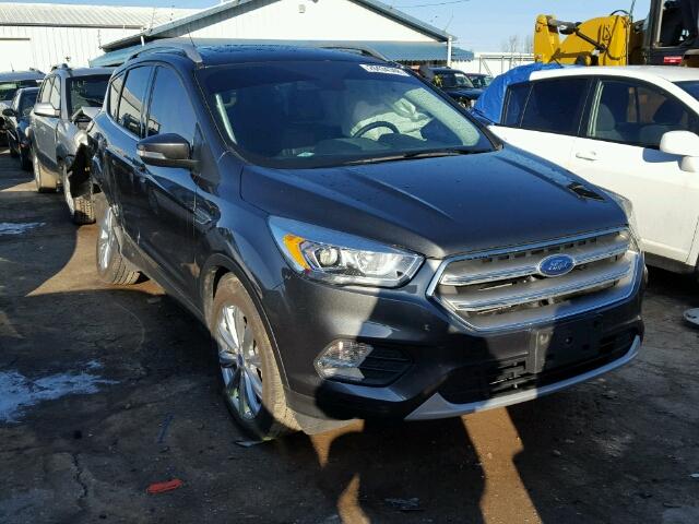 1FMCU0JDXHUB40043 - 2017 FORD ESCAPE TIT GRAY photo 1