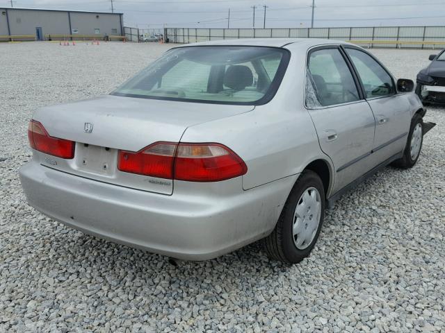 1HGCG5645WA167457 - 1998 HONDA ACCORD LX TAN photo 4