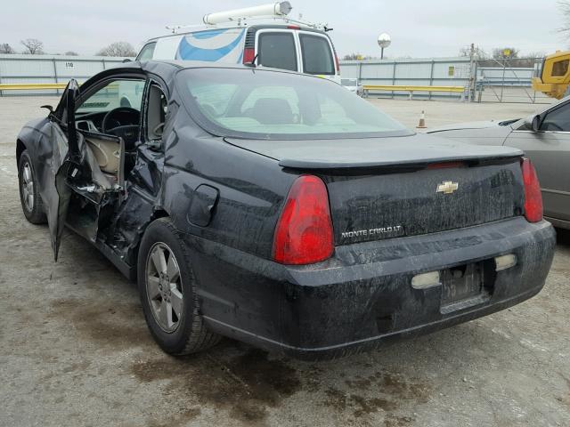 2G1WM15K969241500 - 2006 CHEVROLET MONTE CARL 黑色 照片 3