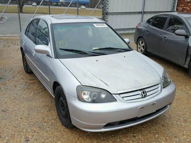2HGES25701H601263 - 2001 HONDA CIVIC EX ვერცხლისფერი ფოტო 1