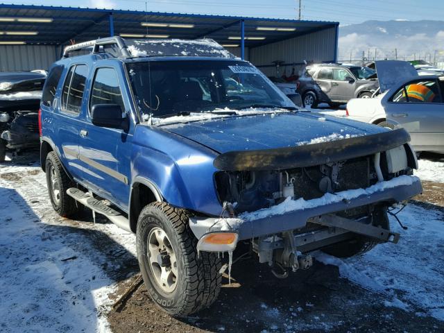 5N1ED28Y91C583762 - 2001 NISSAN XTERRA XE BLUE photo 1