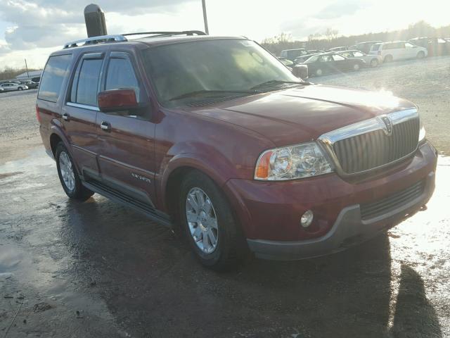 5LMFU27R84LJ16882 - 2004 LINCOLN NAVIGATOR ბურგუნდია ფოტო 1
