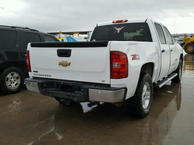 3GCPKSE39BG100149 - 2011 CHEVROLET SILVERADO WHITE photo 4