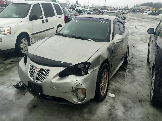 2G2WP552181194104 - 2008 PONTIAC GRAND PRIX SILVER photo 2