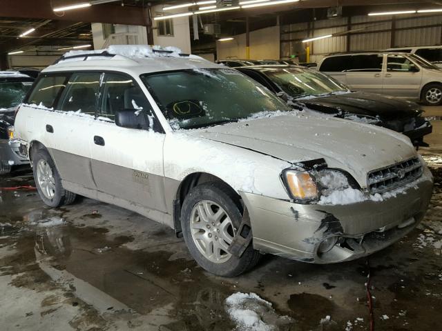 4S3BH6657Y7617874 - 2000 SUBARU LEGACY OUT WHITE photo 1