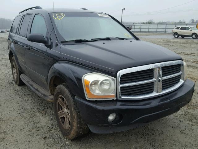 1D4HD48N56F110260 - 2006 DODGE DURANGO SL BLACK photo 1