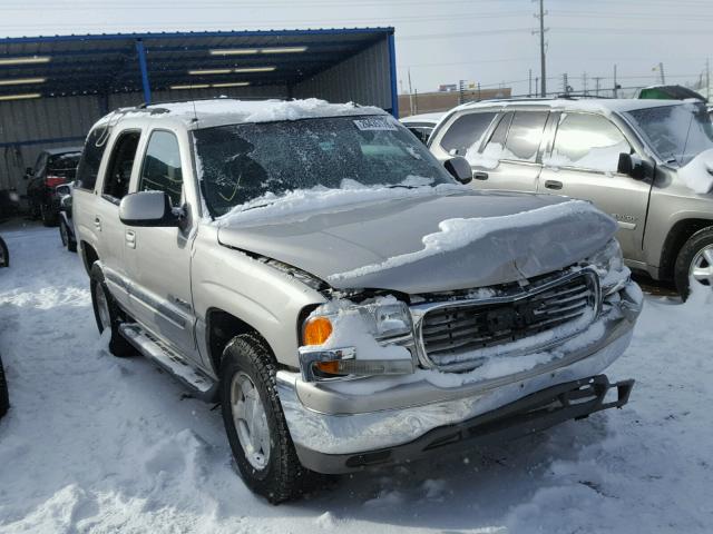 1GKEC13T85R184359 - 2005 GMC YUKON BEIGE photo 1