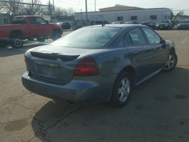 2G2WP552071169502 - 2007 PONTIAC GRAND PRIX BLUE photo 4