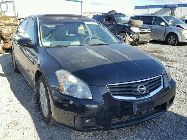 1N4BA41E97C838971 - 2007 NISSAN MAXIMA SE BLACK photo 1