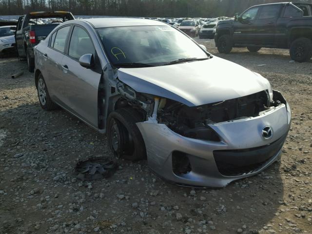 JM1BL1TG5D1754834 - 2013 MAZDA 3 I SILVER photo 1