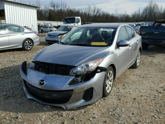 JM1BL1TG5D1754834 - 2013 MAZDA 3 I SILVER photo 2