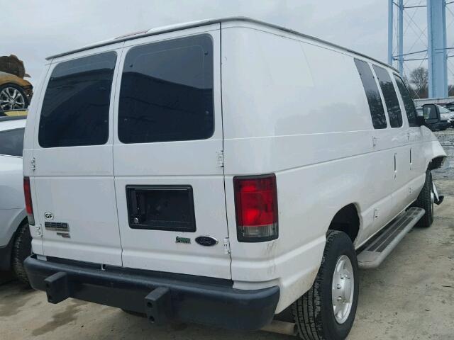 1FTNE2EW9EDA80124 - 2014 FORD ECONOLINE WHITE photo 4