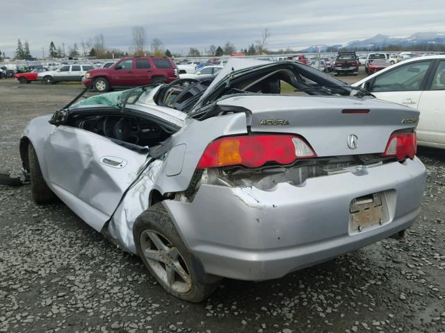 JH4DC53033S004200 - 2003 ACURA RSX TYPE-S SILVER photo 3