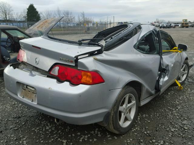 JH4DC53033S004200 - 2003 ACURA RSX TYPE-S SILVER photo 4