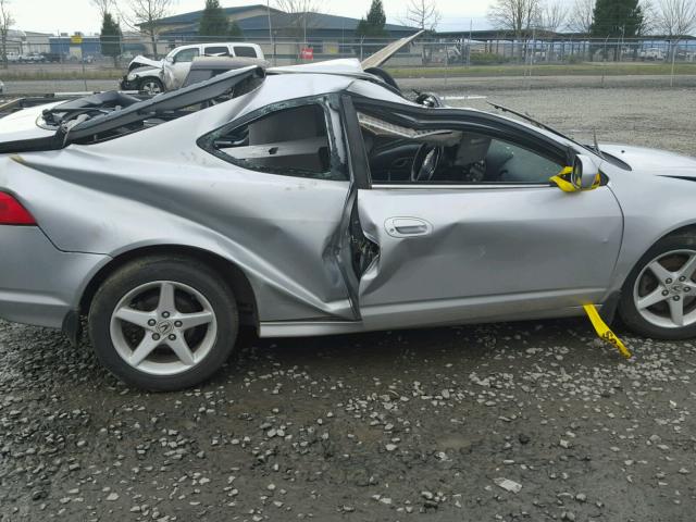 JH4DC53033S004200 - 2003 ACURA RSX TYPE-S SILVER photo 9