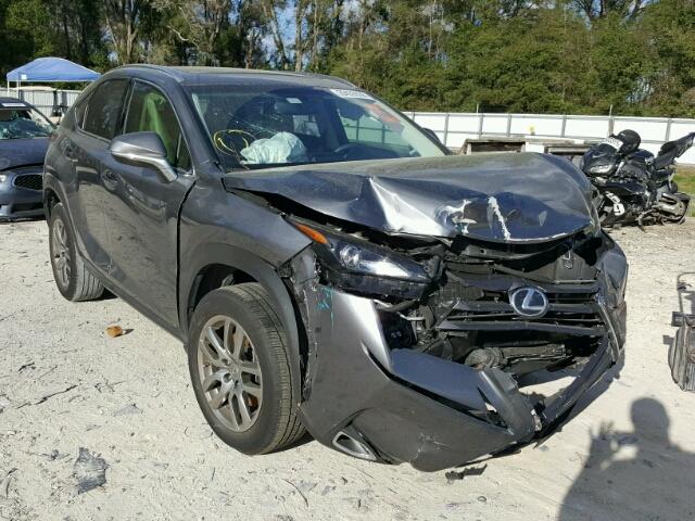 JTJYARBZ4F2004174 - 2015 LEXUS NX 200T GRAY photo 1