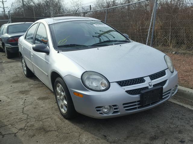 1B3ES56C93D217446 - 2003 DODGE NEON SXT SILVER photo 1