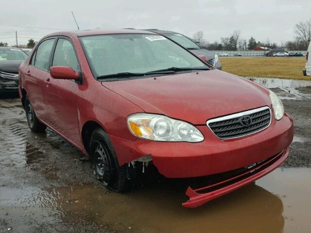 2T1BR32E37C816967 - 2007 TOYOTA COROLLA CE RED photo 1