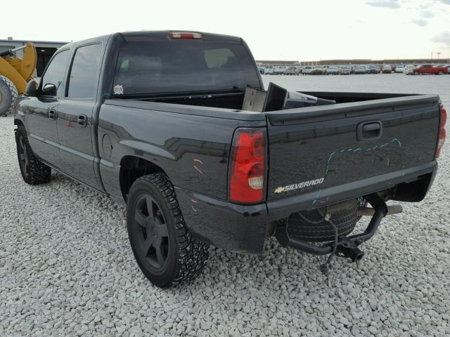 2GCEC13V671117901 - 2007 CHEVROLET SILVERADO BLACK photo 3