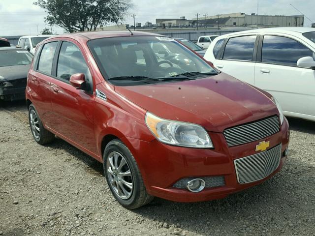 KL1TG6DE0BB174084 - 2011 CHEVROLET AVEO LT RED photo 1