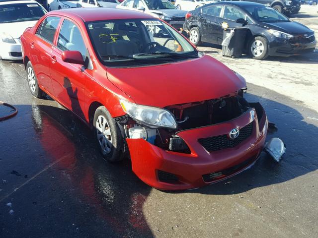 JTDBL40E299083958 - 2009 TOYOTA COROLLA BA MAROON photo 1