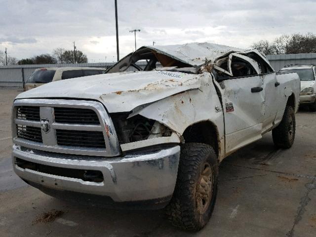 3D7UT2CL6BG555419 - 2011 DODGE RAM 2500 WHITE photo 2