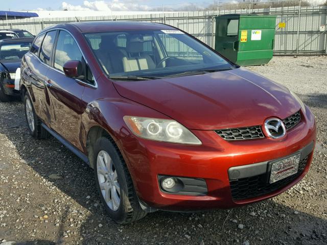 JM3ER293380200782 - 2008 MAZDA CX-7 MAROON photo 1