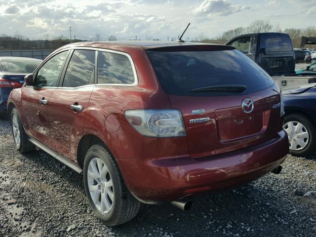 JM3ER293380200782 - 2008 MAZDA CX-7 MAROON photo 3