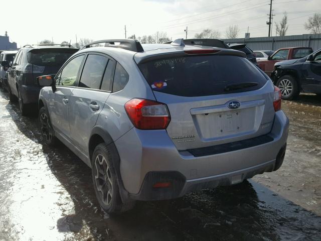 JF2GPADC4GH277056 - 2016 SUBARU CROSSTREK SILVER photo 3