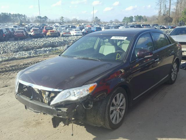 4T1BK3DB0CU465788 - 2012 TOYOTA AVALON BAS MAROON photo 2