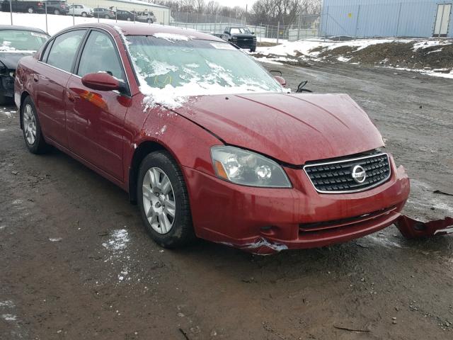 1N4AL11D06C261614 - 2006 NISSAN ALTIMA S RED photo 1