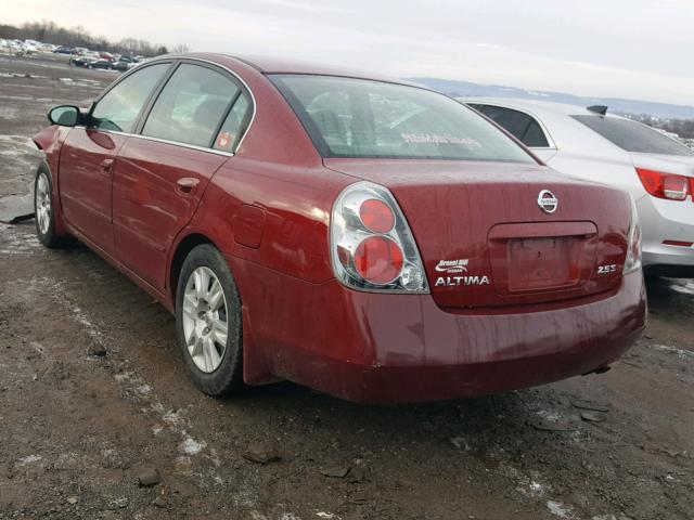 1N4AL11D06C261614 - 2006 NISSAN ALTIMA S RED photo 3