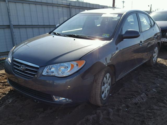 KMHDU46D19U650321 - 2009 HYUNDAI ELANTRA GL CHARCOAL photo 2