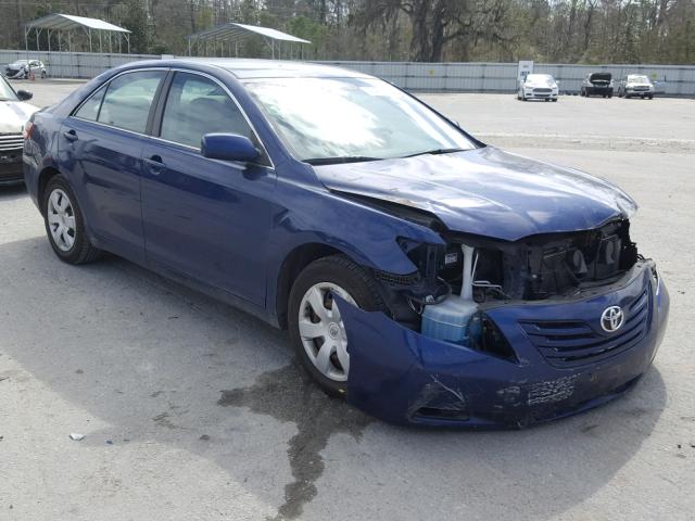 4T1BE46K07U061003 - 2007 TOYOTA CAMRY NEW BLUE photo 1