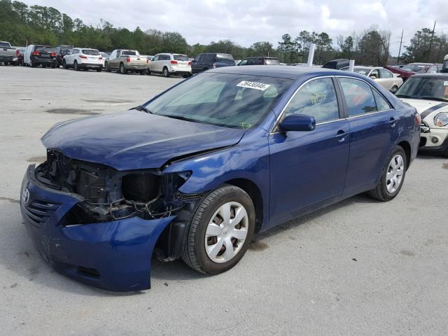 4T1BE46K07U061003 - 2007 TOYOTA CAMRY NEW BLUE photo 2