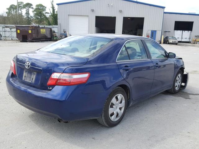 4T1BE46K07U061003 - 2007 TOYOTA CAMRY NEW BLUE photo 4