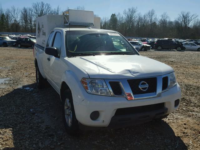 1N6AD0CU3DN736797 - 2013 NISSAN FRONTIER S WHITE photo 1