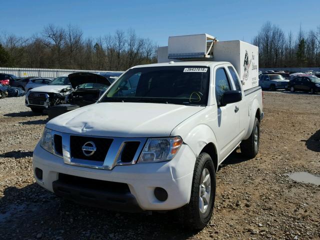 1N6AD0CU3DN736797 - 2013 NISSAN FRONTIER S WHITE photo 2