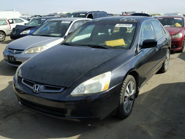 1HGCM55383A083758 - 2003 HONDA ACCORD LX BLACK photo 2