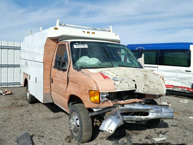 1FDWE35P16DA68873 - 2006 FORD ECONOLINE WHITE photo 1