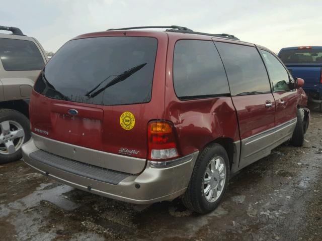 2FMDA58453BB11094 - 2003 FORD WINDSTAR L MAROON photo 4